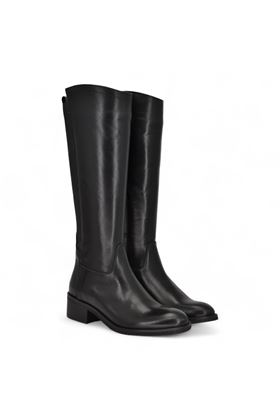 Stivale donna in pelle colore nero. J HERO | ST514-NERO